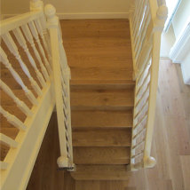 Solid Oak Over-Clad Stairs